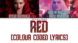 Red From Descendants The Rise Of Red Colour Coded Lyrics [upl. by Heyes]