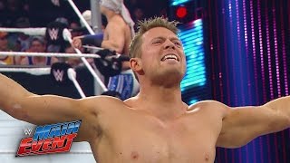 Los Matadores vs The Miz and Damien Mizdow WWE Main Event January 21 2015 [upl. by Helsa]