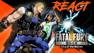 React  KEVIN RIAN Reveal Trailer  Fatal Fury City of the Wolves [upl. by Zack]