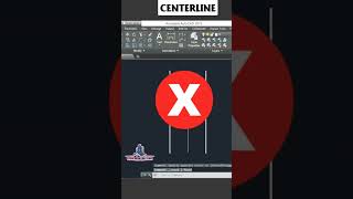 Tips amp Tricks for Autocad  center line AutoCAD shortcut tipsandtricks autocaddrawing [upl. by Eikcim]