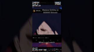 Δ713 V←madara uchiha vs 80000 shinobi sorts viralvideo anime animehub72024 [upl. by Ahseenak]