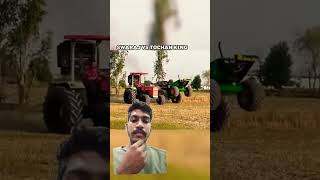 John Deere Swaraj ka race mukabala johndeere स्वराज855tractor like trending instagram stunt [upl. by Sldney40]