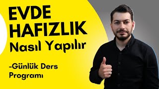 4  Evde hafızlık nasıl yapılır  Günlük Ders Programı  HAFIZLIK [upl. by Atinoj]