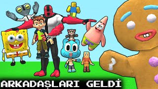 KURABİYECAN TÜM ARKADAŞLARINI ŞEHRE GETİRDİ😱  Minecraft [upl. by Naillik768]