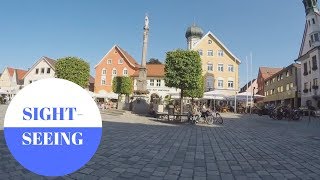 Sightseeing in Immenstadt im Allgäu in GERMANY [upl. by Onilecram]