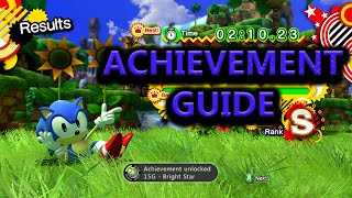 Bright Star  Sonic Generations Achievement Guide [upl. by Annodam334]