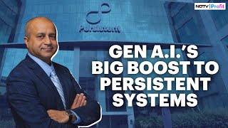 Persistent Systems CEO Sandeep Kalra on Growth Order Wins and the Future of Generative AI [upl. by Rialb]