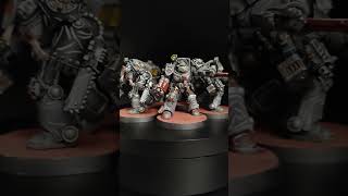 Carcharodons Commission warhammerart paintingminiatures warhammer40k carcharodons terminator [upl. by Mureil]