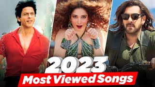 Most Viewed Indian Songs On YouTube in 2023  CLOBD [upl. by Cordell]