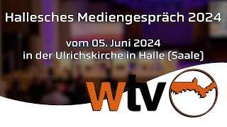 Hallesches Mediengespräch 2024 mit Julia Ruhs Markus Kunze Carolina Schwarz und Dr Jochen Rose [upl. by Mortimer]