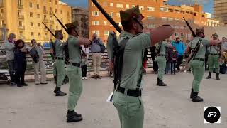 Exhibicion Escuadras de Gastadores de la legión Málaga [upl. by Erdua]