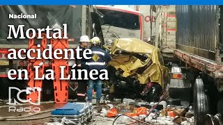 Accidente en túnel La Línea Asciende cifra de víctimas [upl. by Eniamurt]