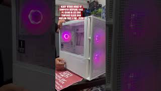 READY DITOKO HOUSE OF COMPUTER DEEPCOOL CASE PC CH360 MATX SIDE TEMPERED GLASS HIGH AIRFLOW  3 FAN [upl. by Enyalb]