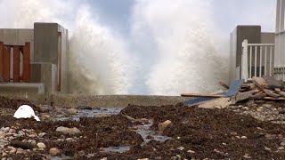 Parts of Massachusetts Cape Cod and Islands battered by heavy rain flooding [upl. by Hagai936]