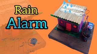 How to Make a Rain Alarm  at Simple Mini Project 🏠💡 [upl. by Roderick]