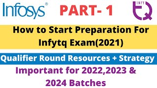 Infytq Preparation 2022 How to prepare for Infytq Qualifier Round Resources  Strategy Infytq2022 [upl. by Vtarj]