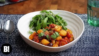 Gnocchi Puttanesca ðŸ… Quick Easy Vegan Recipe [upl. by Anna-Maria909]