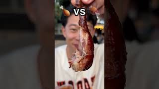 SMOKED CHICKEN QUARTERS vs BBQ PORK RIBS [upl. by Anelahs]