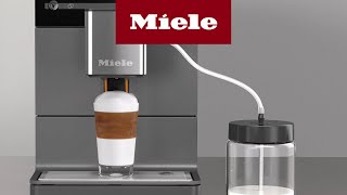 Kaffeevollautomat CM5  Parameter einstellen I Miele [upl. by Hahnke]