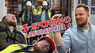 Sportland Laboratorija 4 Šilta Striukė [upl. by Anyrtak234]