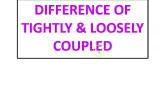 Tightly Coupled Vs Loosely Coupled Multiprocessor Computer Organization and Architecture [upl. by Stephie]