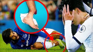 Andre Gomes Gruesome Injury Leaves Players In Tears [upl. by Divadnahtanoj439]