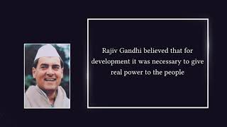 Rajiv Gandhi Panchayati Raj [upl. by Rivy]