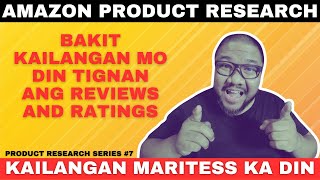 Paano Gamitin ang Reviews at Ratings sa Amazon para Iwas Problema at Mapabuti ang Produkto [upl. by Airod]