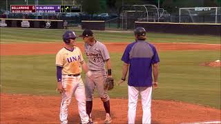 UNA Baseball vs Bellarmine Game 1 Highlights [upl. by Cart]