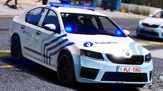 GTALSPDFR LES EFFETS DE LA JUPILER  POLICE BELGE 1 [upl. by Garland98]