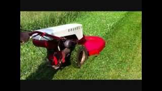 Video 6 Gravely Tractor Demonstration Series 1964 Gravely Tractor L8 30quot Grass Mower [upl. by Eednak]