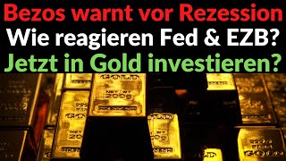 Was bedeutet eine tiefe Rezession für den Goldpreis amp Silberpreis und wie reagieren die Notenbanken [upl. by Sammons]