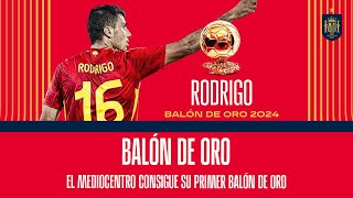 Rodrigo Hernández es el Balón de Oro 2024  🔴 SEFUTBOL [upl. by Ackley107]