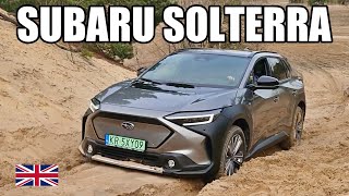 Subaru Solterra  Lets Pretend It Doesnt Exist ENG  Test Drive and Review [upl. by Jahncke]