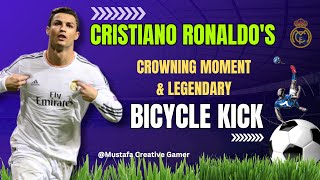 Cristiano Ronaldos Crowning Moment amp Legendary Bicycle Kick Goal cristiano forupage viral [upl. by Lula]