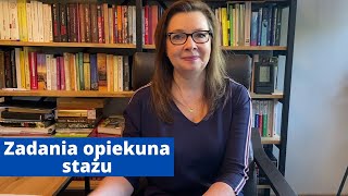 Zadania opiekuna stażu [upl. by Larianna]