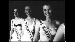 Miss amp Mrs America Chosen 1953 [upl. by Nutter]