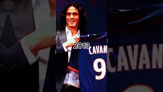 Edinson Cavani evolution 🇺🇾🐯 football shorts cavani [upl. by Aneeuqahs]