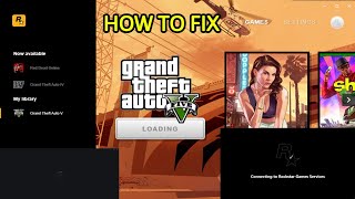 How to fix Rockstar Games Launcher not working any issue with Rockstar Games Launcher [upl. by Annasoh]