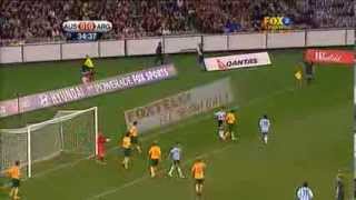 Australia v Argentina Friendly 2007 FULL MATCH 1st half [upl. by Amadeo]