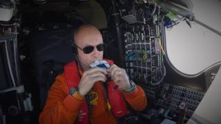 Piccards world record solo flight across the Atlantic on a solarpowered aircraft [upl. by Anoif282]