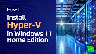 How to install HyperV in Windows 11 Home Edition [upl. by Gnud]