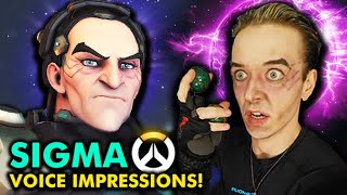 Spooky Overwatch 2 Sigma Voice Impressions [upl. by Ifill2]