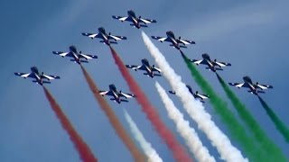 RIAT 2014 Frecce Tricolori Italian Air Force The Royal International Air Tattoo [upl. by Nanah]