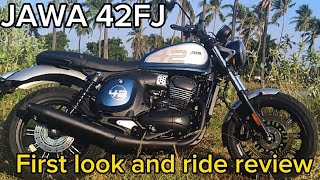 Jawa 42 FJ 2024 Detailed Review amp Riding Experience  Major updates  Price  Mileage Colours [upl. by Nohsal522]