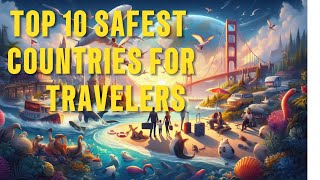 TOP 10 SAFEST COUNTRIES FOR TRAVELERS 🌎 youtubevideo [upl. by Fanning]