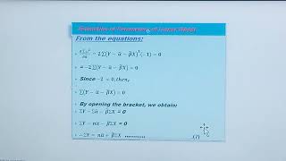 Simple Regression model 2 [upl. by Jillana188]