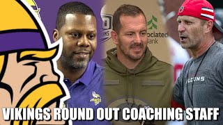 Vikings Round Out Coaching Staff Announce 5 New Assistant Hires [upl. by Attikin519]