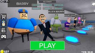 PLAYING As All NEW Barry MORPHS AND USING ALL POWERS  NEW BARRYS PRISON RUN OBBY [upl. by Werd]