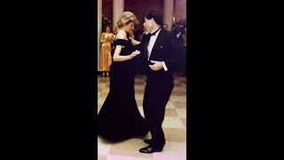 Remember when Princess Diana Danced with John Travolta shorts diana rip [upl. by Annocahs]